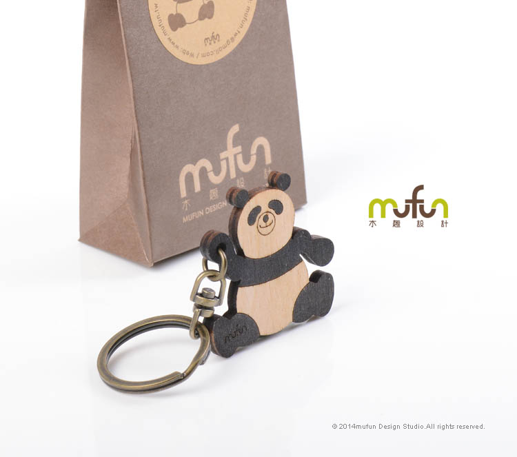 Cookie Keyring-Panda 餅乾鑰匙圈-大熊貓