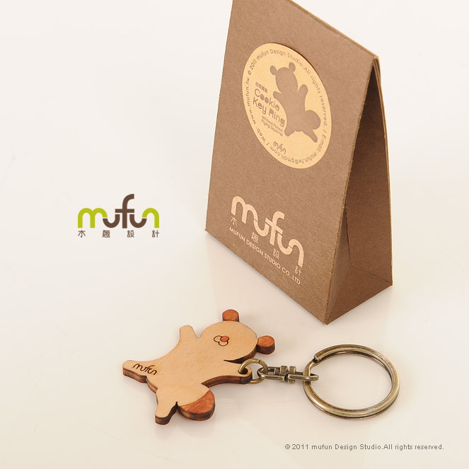 Cookie Keyring-White-faced Flying Squirrel 餅乾鑰匙圈-白面飛鼠