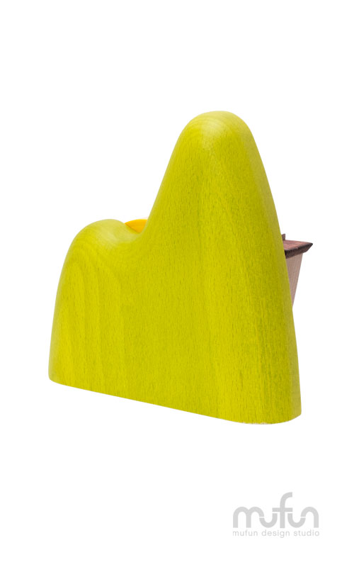 Sunrise-Shaped Tape Dispenser-Emerald<br>日出膠台-翠綠:圖片 2