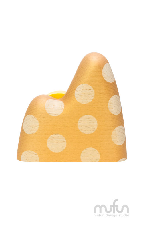 Sunrise-Shaped Tape Dispenser-Rose Gold<br>日出膠台-銅金圓點