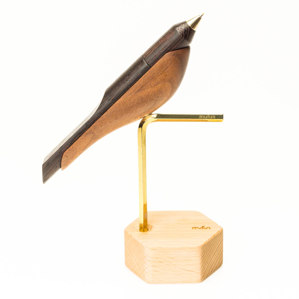 Wings of pen 2.0 - Crow- solid wood:圖片 3