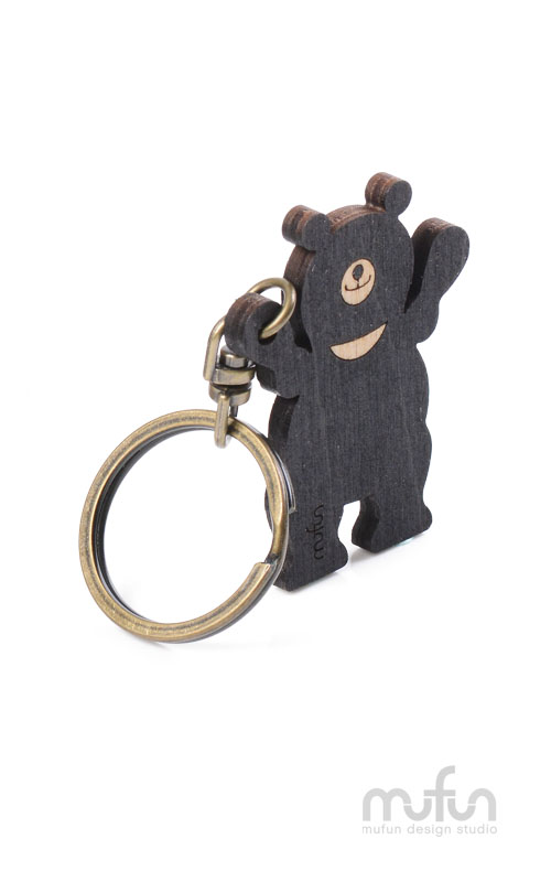 Formosan Black Bear<br>台灣黑熊 餅乾鑰匙圈