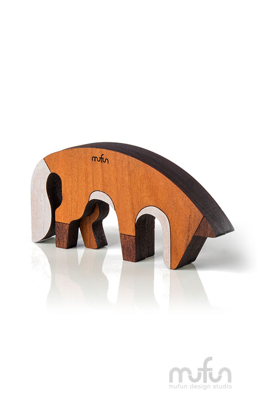 Phubber Phone Stand-Fox <br>低頭族櫻桃木手機架-狐狸