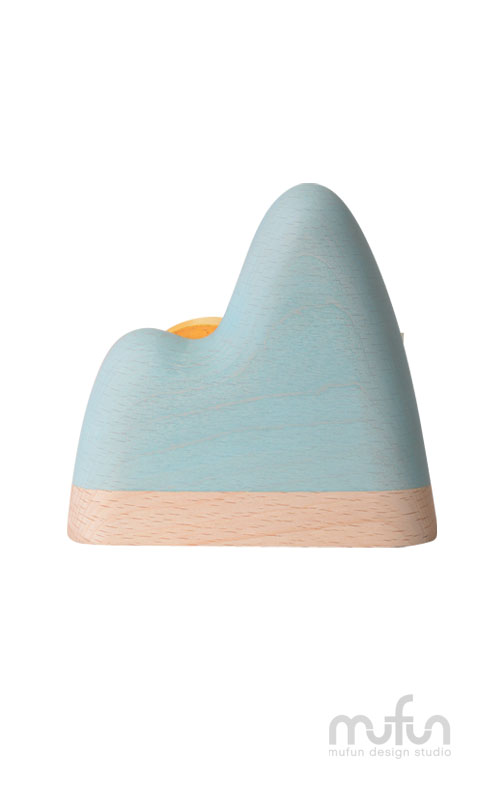 Sunrise-Shaped Tape Dispenser-Serenity<br>日出膠台-寧靜藍