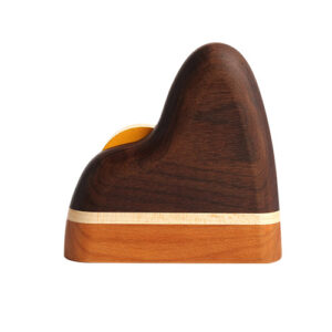 Sunrise-Shaped Tape Dispenser-Walnut<br>日出膠台-滿山胡桃
