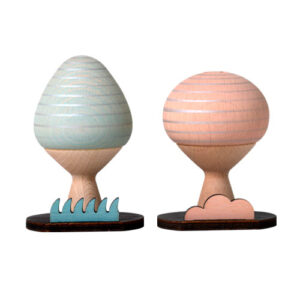 Tree-Shaped Salt and Pepper Shaker-Snow<br>小樹調味罐-雪花組