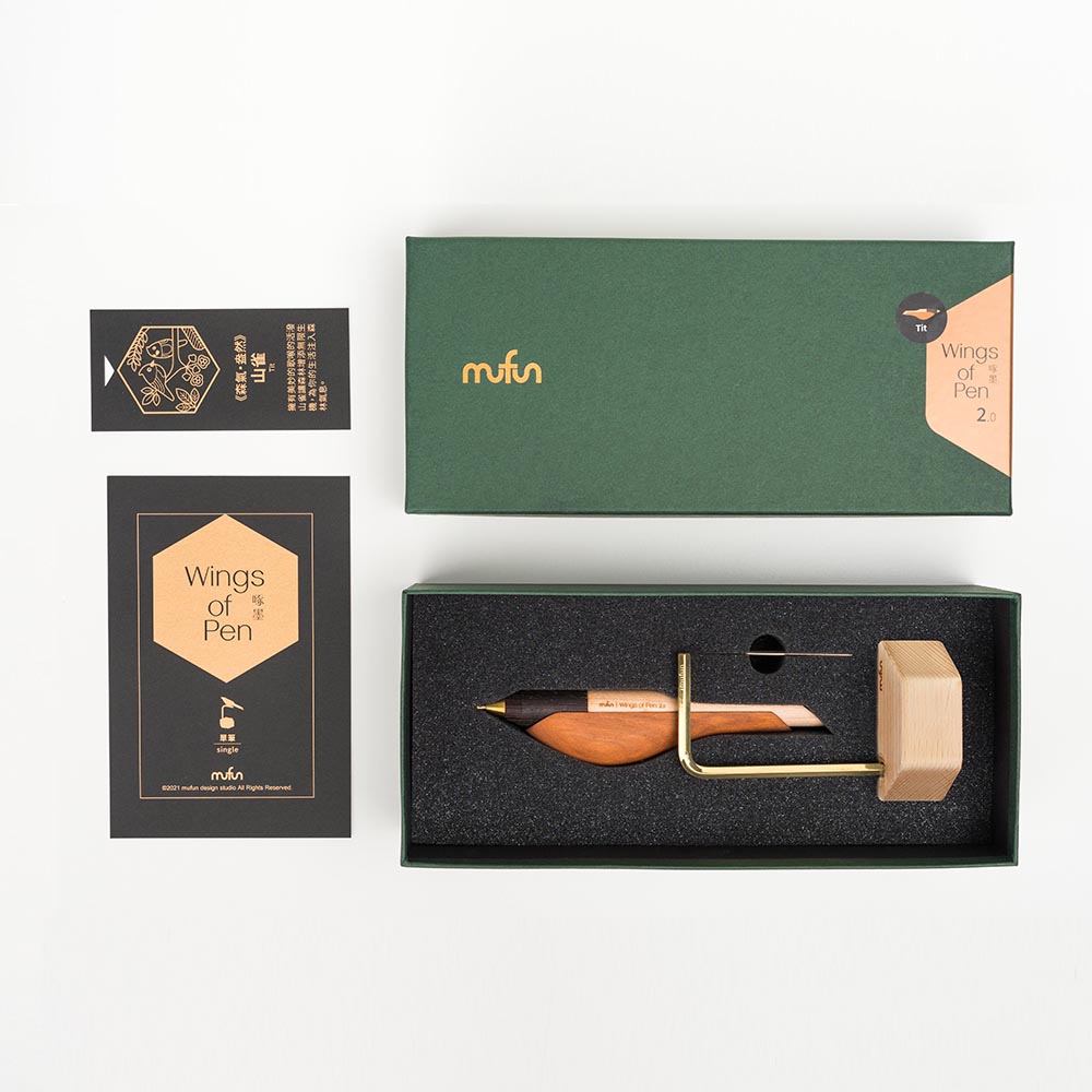Wings of pen 2.0 - Tit - solid wood:圖片 9