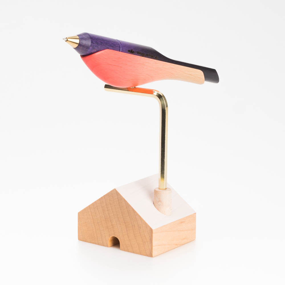 Wings of pen 2.5 - Pink Robin - white roof:圖片 3