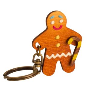Christmas<br>Gingerbread Man<br>聖誕薑餅人鑰匙圈