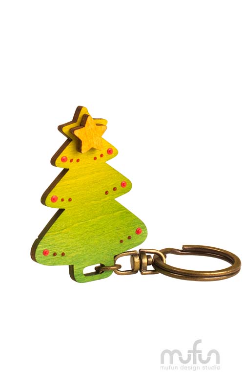 Christmas Tree<br>聖誕樹 薑餅鑰匙圈